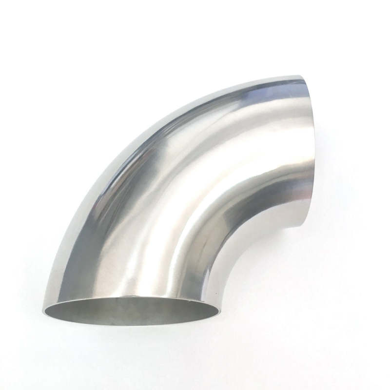 Ticon Industries 1.38in Diameter 90 Degree 1.1D 1mm/.039in Titanium Elbow - No Leg 101-03553-3111