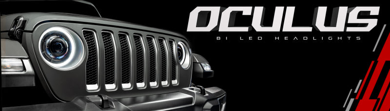ORACLE Lighting Oracle Oculus Bi-LED Projector Headlights for Jeep JL/Gladiator JT - Graphite Metallic - 5500K 5839-504-PAU 5839-504-PAU User 7