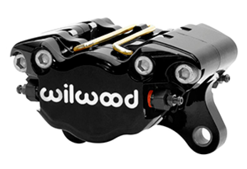 Wilwood Caliper-Black Dynapro Single 3.25in Mount 1.75in Pistons .38in Disc 120-9687-BK