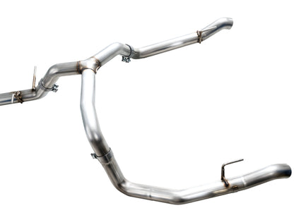 AWE Tuning AWE 4th Gen GM 1500 5.3L 0FG Catback Split Rear Exit (w/ Bumper Cutouts) - OE Tips 3015-31200 3015-31200 Photo - out of package