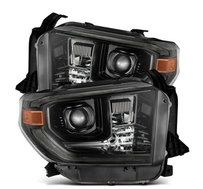 AlphaRex 14-21 Toyota Tundra PRO-Series Projector Headlights Black w/Seq. Sig. + DRL 880839 880839 Photo - Primary