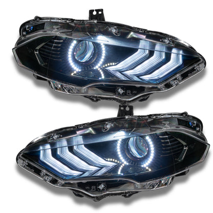 ORACLE Lighting Oracle 18-21 Ford Mustang Dynamic DRL Upgrade w/ Halo Kit & Sequential Turn Signal - ColorSHIFT 1446-332 1446-332 User 3