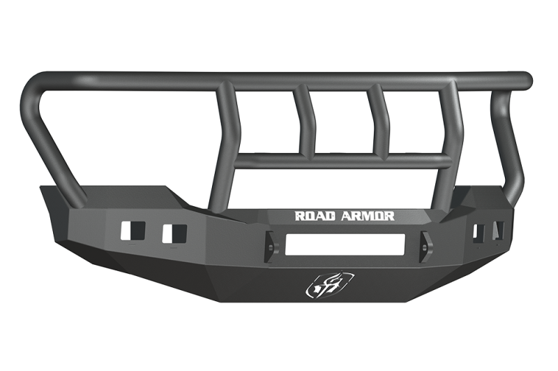 Road Armor 11-16 Ford F-250 Stealth Front Bumper w/Titan II Guard Wide Flare - Tex Blk 6114R2B-NW 6114R2B-NW Photo - Primary