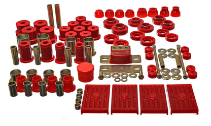 Energy Suspension Hyper-Flex System Red Pontiac Firebird Base 1967-1969 3.18118R Photo - Primary