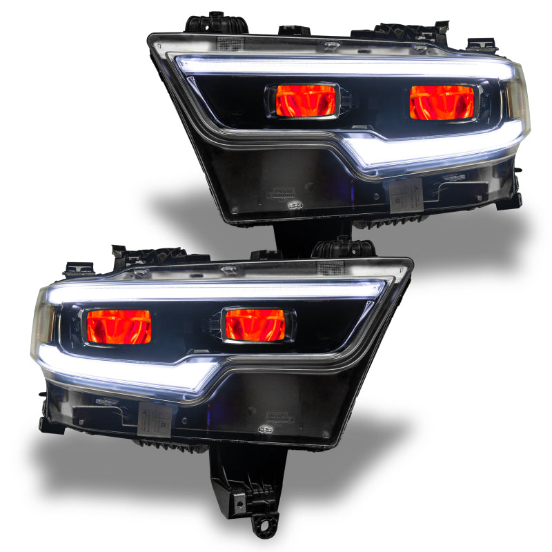ORACLE Lighting Oracle 19-21 RAM 1500 RGB Headlight Demon Eye Kit - LED Projector - ColorSHIFT w/o Controller 1456-334 1456-334 Photo - out of package