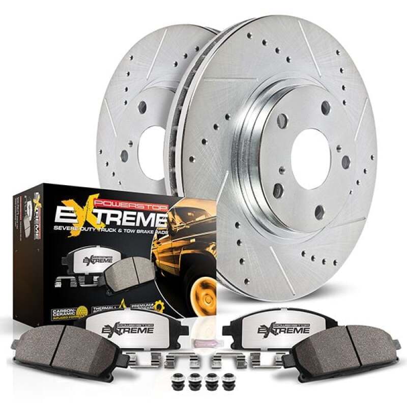 PowerStop Power Stop 2023 Ford Bronco Sport Front Z36 Truck & Tow Brake Kit K8926-36 K8926-36 User 1