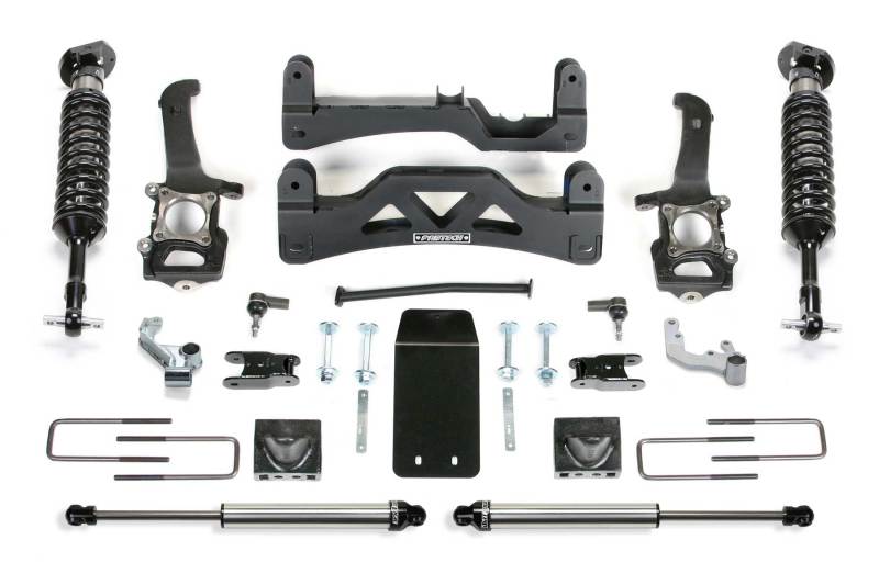 Fabtech 2014 Ford F150 4WD 6in Perf. System w/DL 2.5 Coilovers & Rear DL Shocks K2189DL K2189DL Photo - Primary