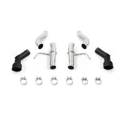 Mishimoto 2016+ Chevrolet Camaro 2.0T Dual-Tip Race Axle-Back Exhaust MMEXH-CAM4-16ADTRBK Photo - Primary