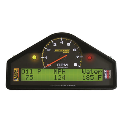 AutoMeter Street Dash Display 8K RPM/MPH/Oilp/Oilt/Wtmp/Volt Pro-Comp 6002 6002 Photo - Primary