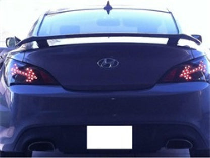 Spyder Hyundai Genesis 10-12 2Dr LED Tail Lights Black ALT-YD-HYGEN09-LED-BK 5034304 5034304 Photo - Mounted