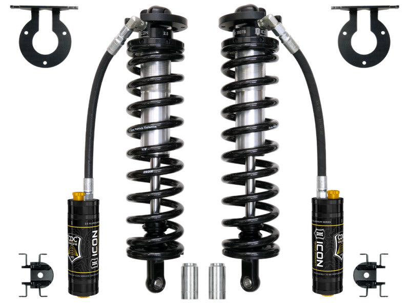 ICON 2005+ Ford F-250/F-350 Super Duty 4WD 4in 2.5 Series Shocks VS RR CDCV Bolt-In Conversion Kit 61721C 61721C Photo - Primary