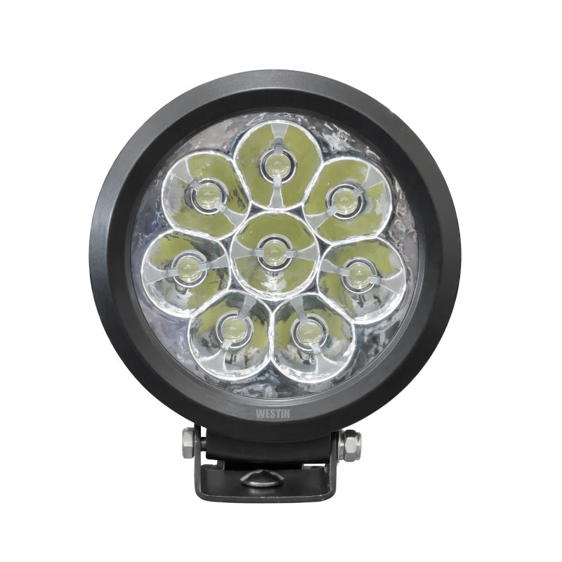 Westin Ultra LED Auxiliary Light 6.5 inch Spot w/10W Cree - Black 09-12010A 09-12010A Photo - Unmounted