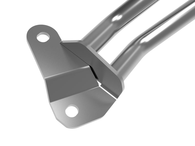 aFe CONTROL 20-22 Ford Explorer L4 2.3L (t) Tubular Steel Front Suspension Strut Brace Gunmetal Gray 450-30T002-G 450-30T002-G Photo - Close Up