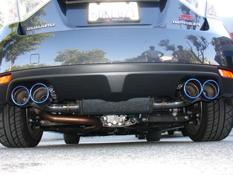 Injen Cold Air Intake Wrinkle Red - Subaru Impreza WRX STI SP1204WR Photo - Mounted