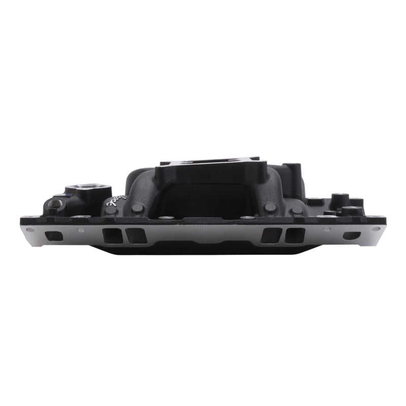 Edelbrock Performer RPM Air Gap Vortec Black 75163 Photo - out of package