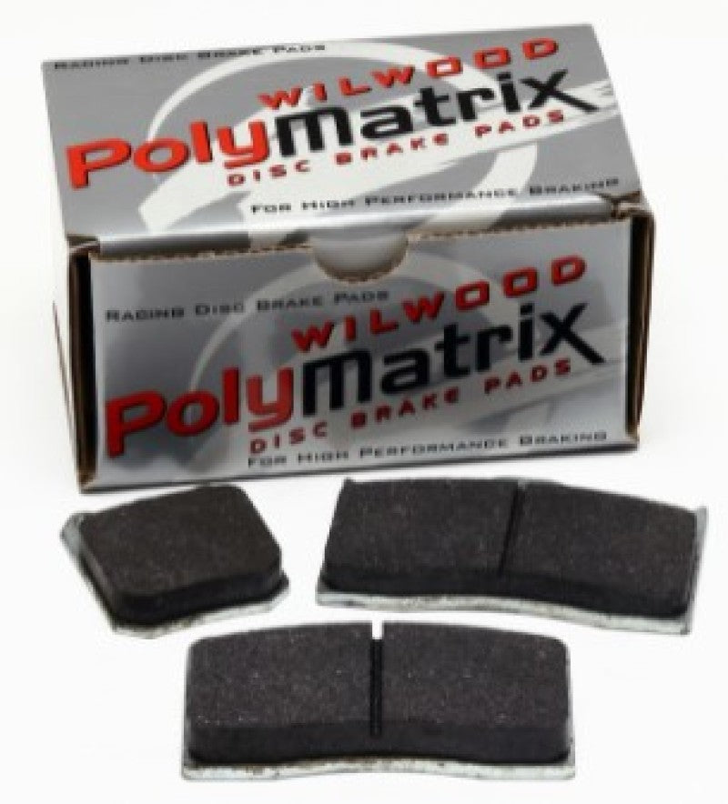 Wilwood PolyMatrix Pad Set - 6617 E W6A /W4A AERO 4/6 (.670in Thk) 15E-12604K 15E-12604K User 1