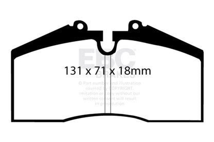 EBC Disc Brake Pad Set DP3767C Photo - Primary
