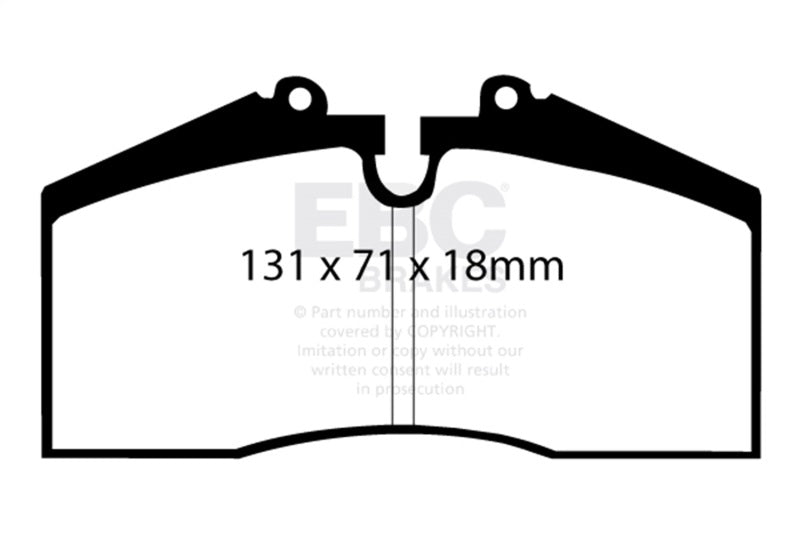 EBC Disc Brake Pad Set DP2767 Photo - Primary