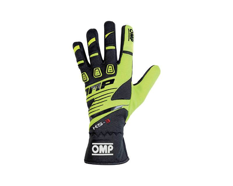 OMP KS-3 Gloves Yellow/Black - Size 4 (For Children) KB0-2743-B01-059-004 KB0-2743-B01-059-004 Photo - Primary