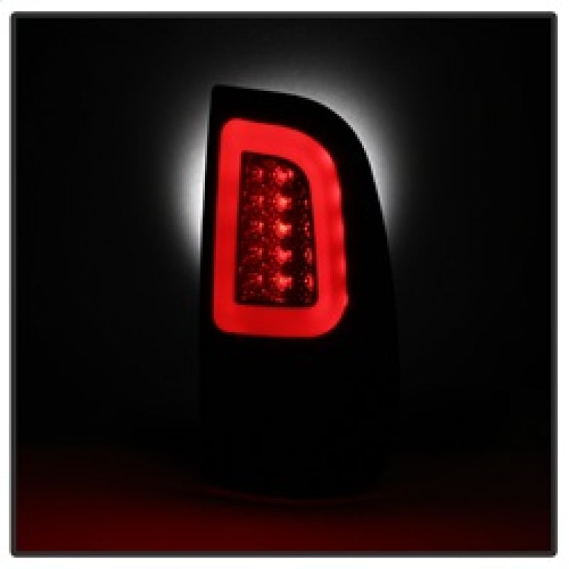 Spyder 08-16 Ford Super Duty F-250 V3 Light Bar LED Tail Lights - Blk Smoke ALT-YD-FS07V3-LBLED-BSM 5084729 5084729 Photo - Unmounted