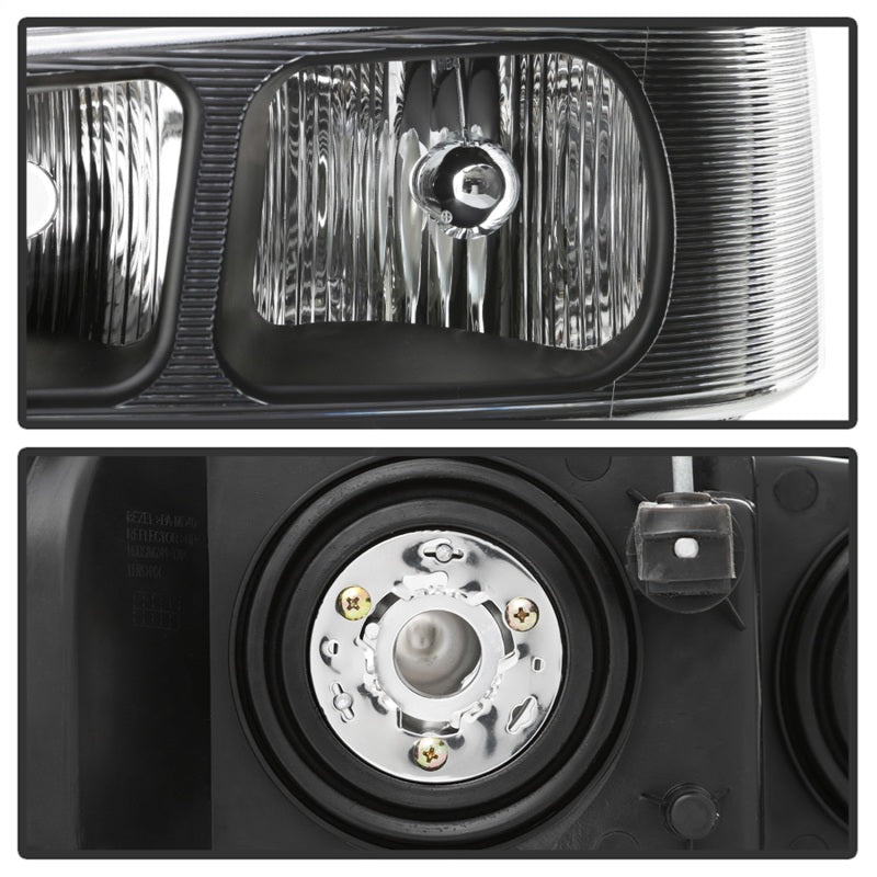 SPYDER xTune 03-17 Chevrolet Express 1500 OEM Style Headlights - Black (HD-JH-CEX03-OE-BK) 9042485 9042485 Photo - Unmounted