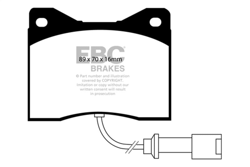 EBC Disc Brake Pad Set DP2753 Photo - Primary