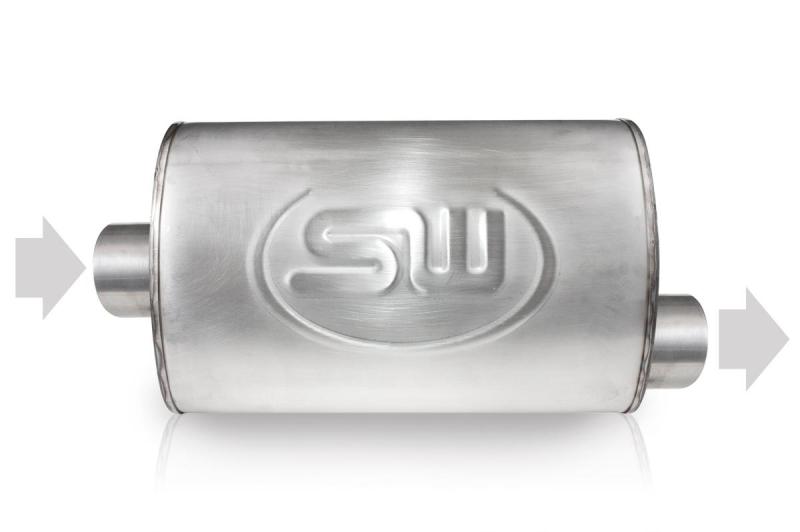 Stainless Works 2.25in ID CENTER INLET/ 2.25in OD OFFSET OUTLET 4inX8in TM4S22C22O TM4S22C22O Photo - Primary