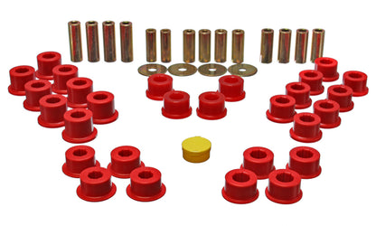 Energy Suspension Control Arm Bushing Set Red Mazda Miata All 1990-1997 11.3106R Photo - Primary