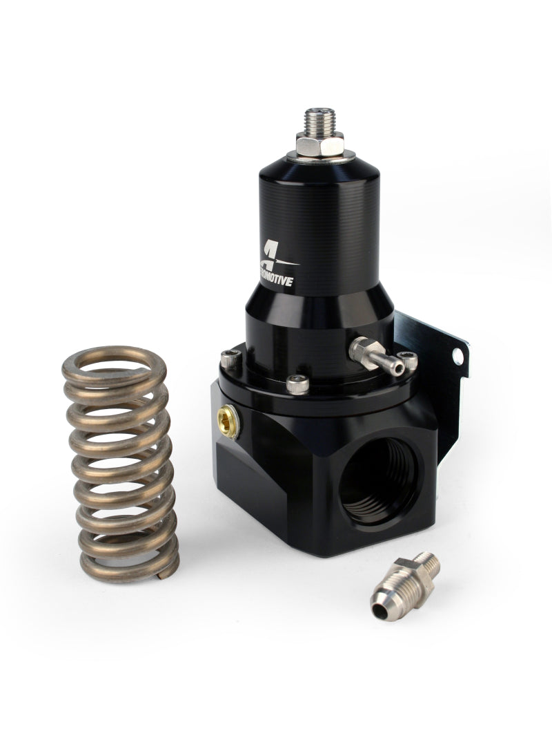 Aeromotive Adjustable, Regulator, 30-120 PSI, .500 Valve, ORB-12 Inlet/Outlet 13137 Photo - Primary