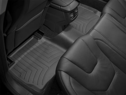 WeatherTech 14+ Chevrolet Silverado Rear FloorLiner - Black 445431-445422 Photo - Primary