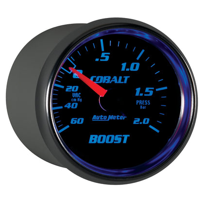 Autometer Cobalt 52mm 2 BAR Mechanical Boost Gauge 6103-M 6103-M User 7