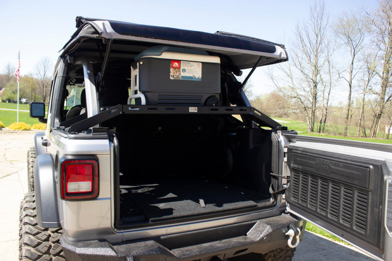Fishbone Offroad 2018+ Jeep Wrangler JL Interior Storage Rack FB25113 FB25113 Photo - lifestyle view