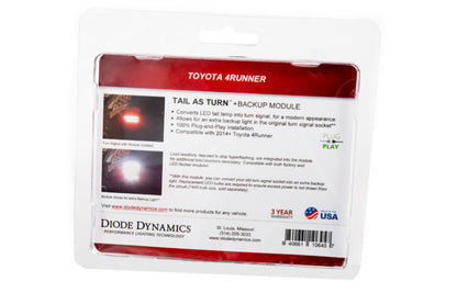 Diode Dynamics 14-21 Toyota 4Runner Tail as Turn Module +Backup Module (USDM) Module Only DD3009 DD3009 User 5