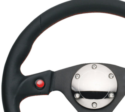 NRG Reinforced Steering Wheel- 320mm Sport Steering Wheel w/ Dual RST-007R Photo - Primary