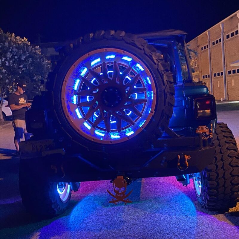 ORACLE Lighting Oracle LED Illuminated Wheel Ring 3rd Brake Light - ColorSHIFT w/o Controller 4211-334 4211-334 Photo - lifestyle view