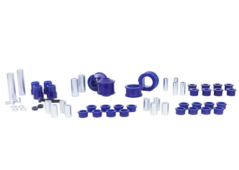 SuperPro Front and Rear Complete Alignment & Enhancement Bushing Kit For R34 GT-T KIT126K Photo - Primary