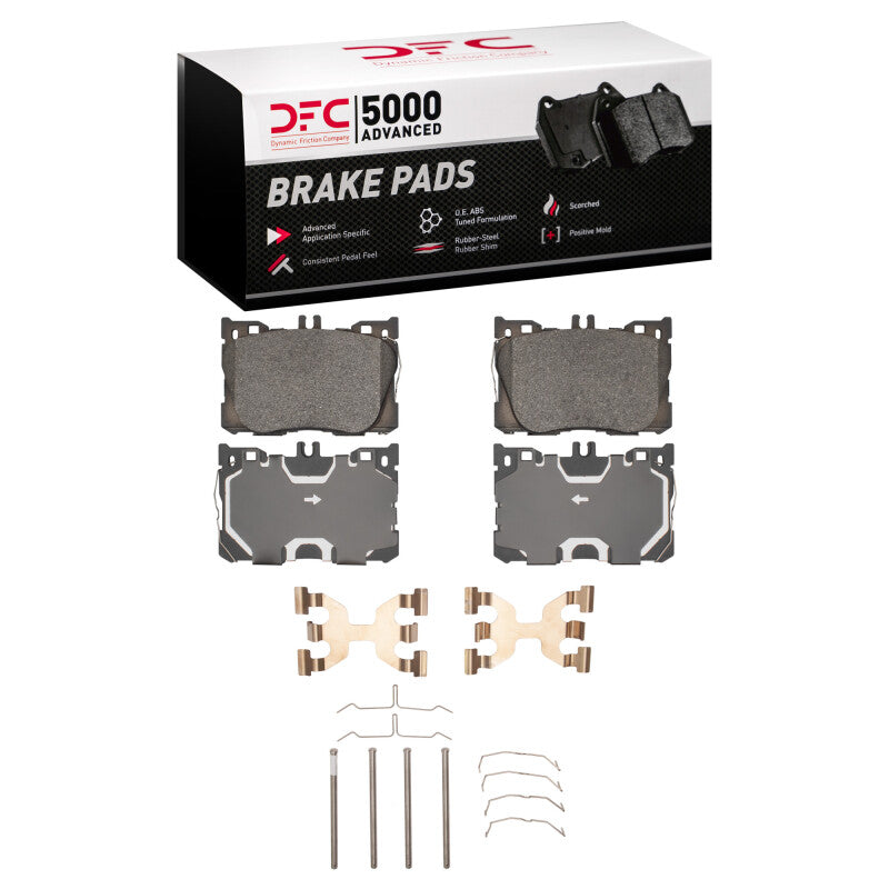 DFC DFC 5000 Advanced Low Met Brake Pads Brakes, Rotors & Pads Brake Pads - OE main image