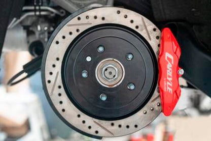 BMR Suspension BMR 14-19 Chevrolet Corvette Brake Kit For 15in Conversion Drilled And Slotted Rotors/Red Calipers DBK573 DBK573 User 1