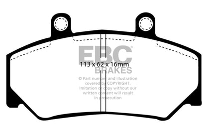 EBC Disc Brake Pad Set DP4800R Photo - Primary