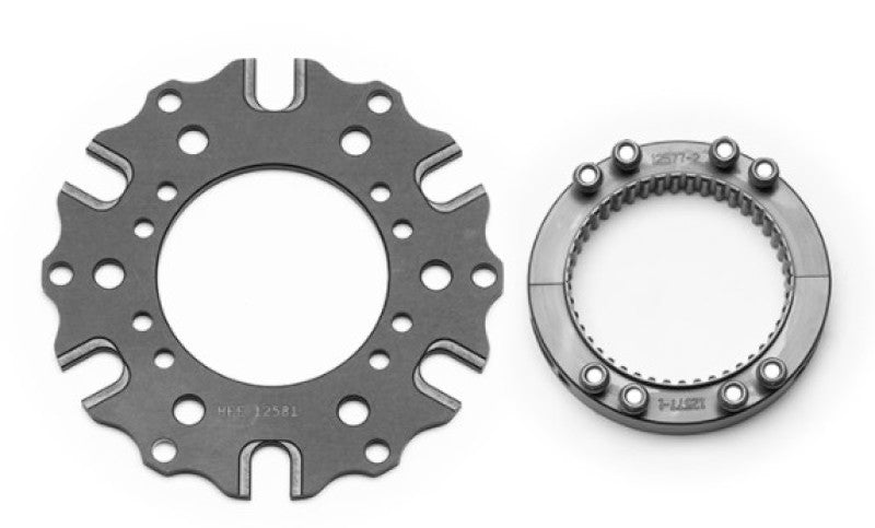 Wilwood Hub Kit-Splined Sprint Axle Clamp-Dynamic 6 x 5.50 BC w/ T-Nuts (GEN II) 270-12635 270-12635 User 1