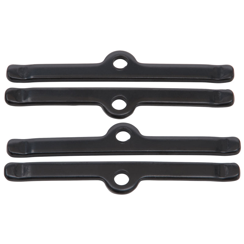 Edelbrock Hold-Down Tab Kits SBC 5" Long Steel Black Set Of 4 VC 44263 Photo - Primary