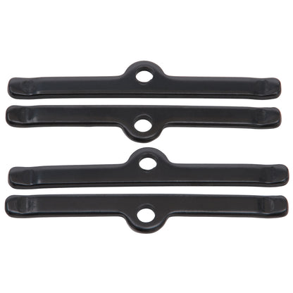Edelbrock Hold-Down Tab Kits SBC 5" Long Steel Black Set Of 4 VC 44263 Photo - Primary