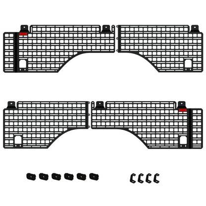 BuiltRight Industries 07-18 Chevrolet Silverado/GMC Sierra (5ft 9in Bed) Full Bedside Rack - 4pc Set 102040 102040 User 1
