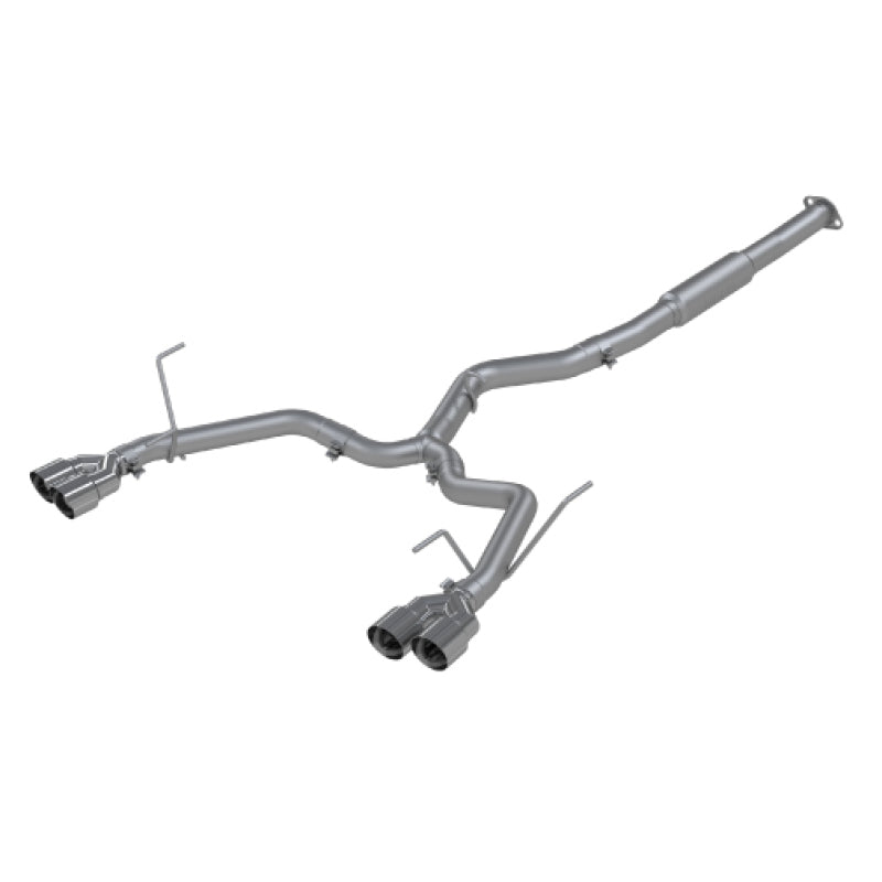 MBRP 15-19 Subaru WRX 2.0L/STI 2.5L 3in Dual Split Rear Exit w/ 3.5in Tips - T304 (Race Version) S4802304 S4802304 Photo - Primary