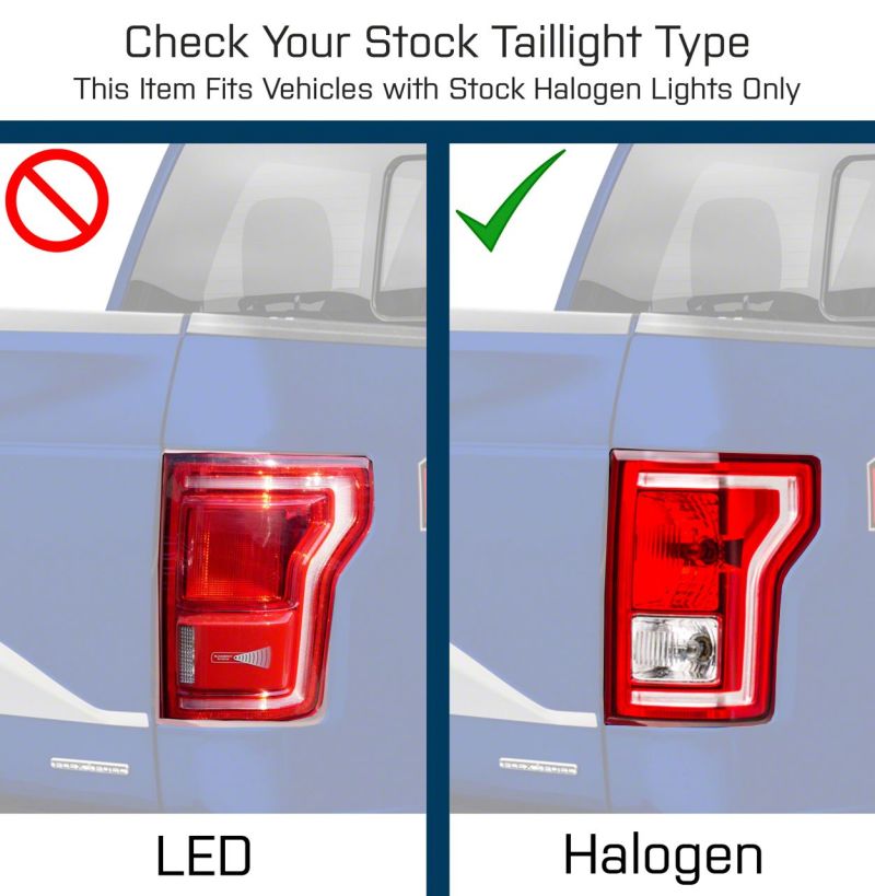 Raxiom 15-17 Ford F-150 LED Tail Lights- Blk Housing (Smoked Lens) T542881 T542881 Photo - Close Up
