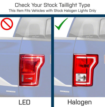 Raxiom 15-17 Ford F-150 LED Tail Lights- Blk Housing (Smoked Lens) T542881 T542881 Photo - Close Up