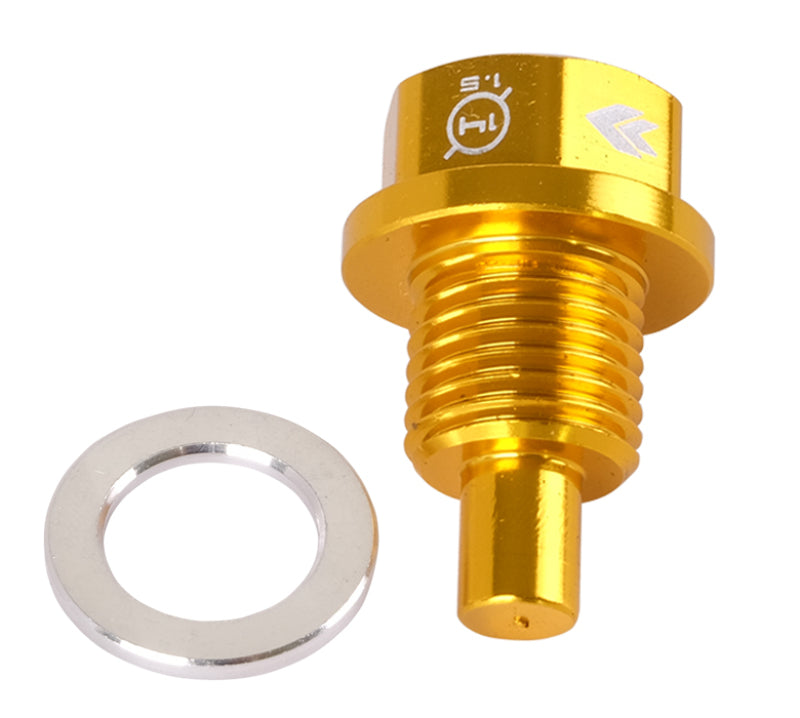 NRG Magnetic Oil Drain Plug M14x1.5 Gold NOP-100GD Photo - Primary