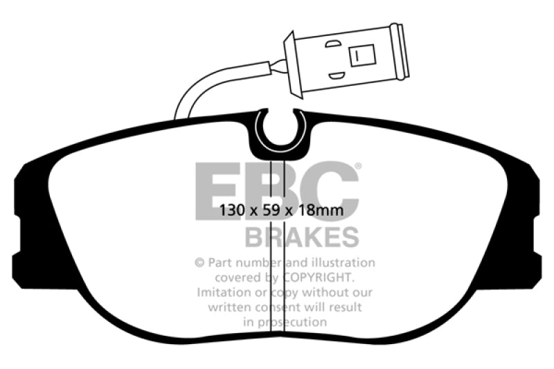 EBC Disc Brake Pad Set DP2733/3 Photo - Primary