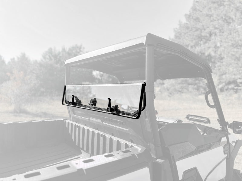 Seizmik 24+ Kawasaki Ridge Rach Rear Folding Windshield- UV 50-55319KIT 50-55319KIT User 1