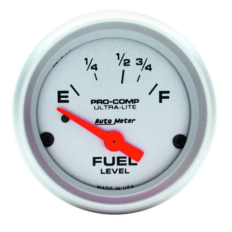 Autometer Level, 2 1/16", 73 E To 10 F, Elec, Ultra-Lite 4315 Photo - Primary